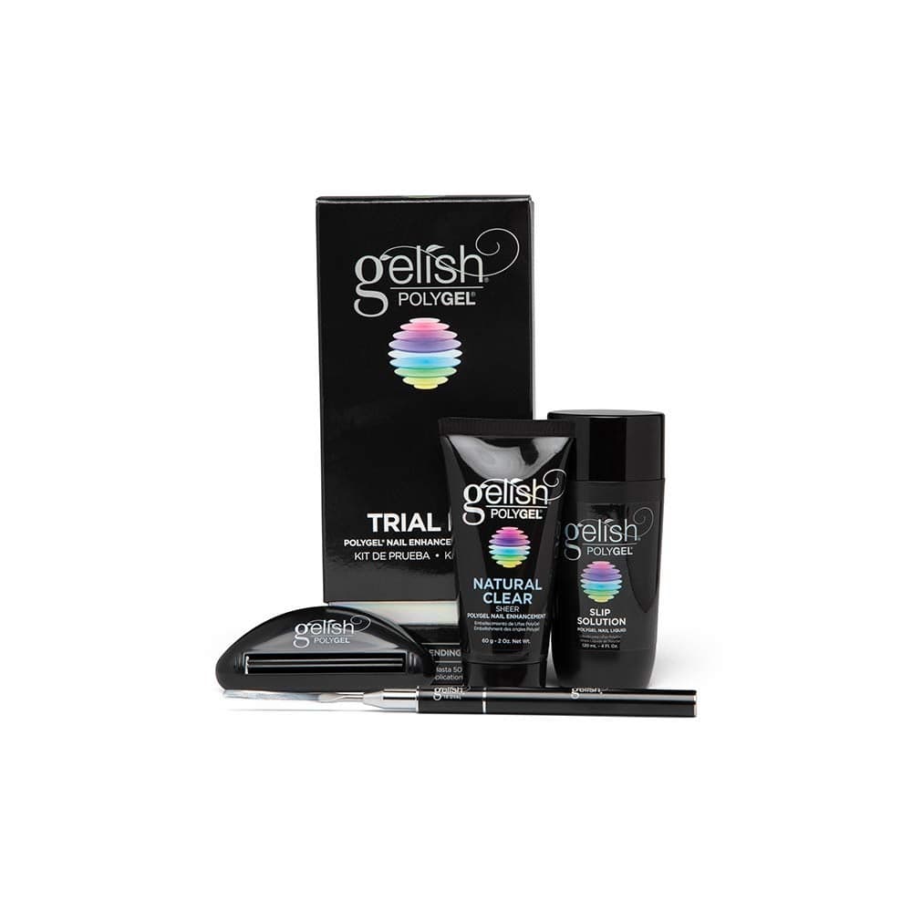 Gelish PolyGel® Brand Nail Enhancement Trial Kit – Lightweight, Strong, Odor-Free Hybrid Nail Enhancement, No Airborne Dust, Fast Application for Professional Salon Use