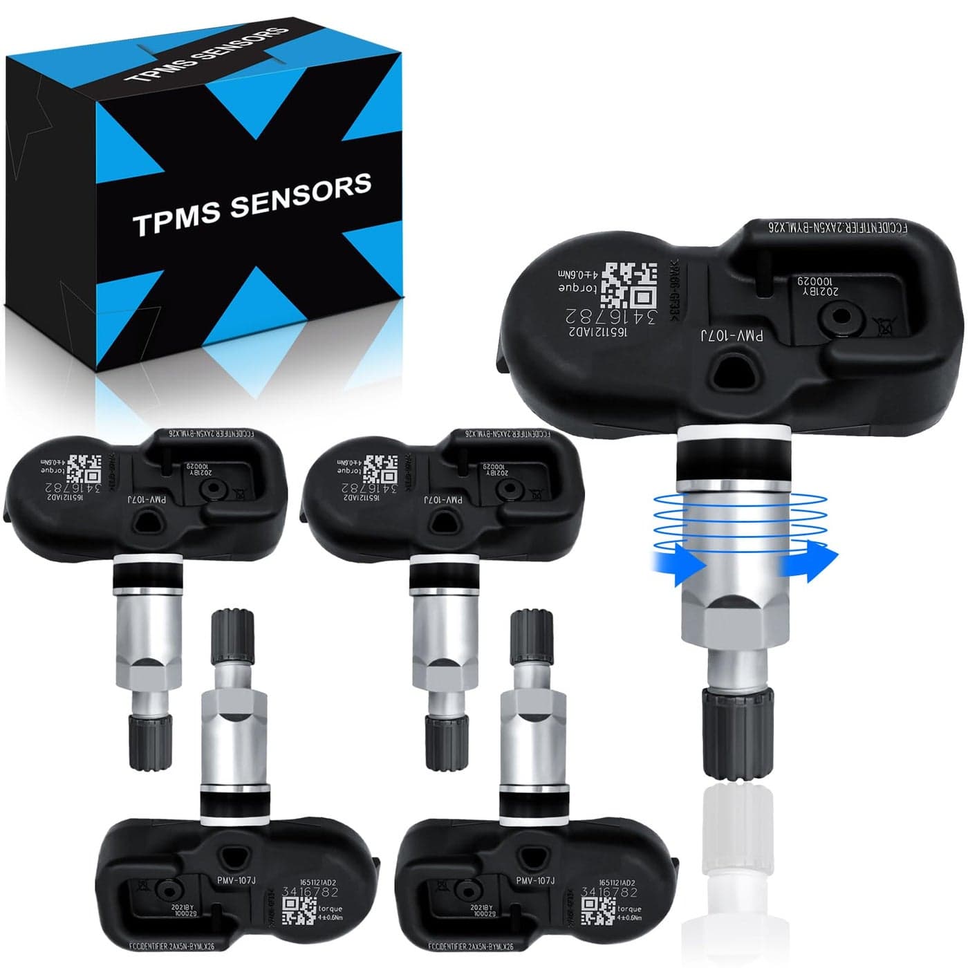 YZHIDIANF PreProgramed TPMS Sensors forToyota Tacoma 20052015 Camry Tundra 4Runner forRAV4 forLexus IS250 Tire Pressure Monitoring Sensor 4260706011 4260733021 PMV107J 315MHz 5PCS New