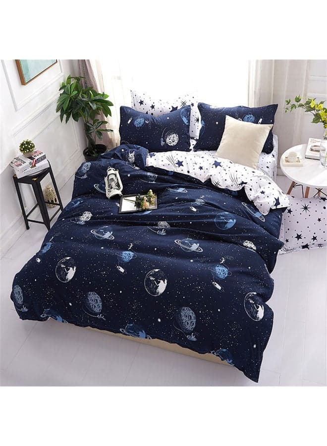 3-Piece Bedding Set Cotton Multicolour