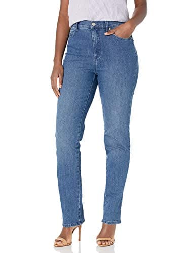 Gloria Vanderbilt womens Amanda Classic High Rise Tapered Jeans, Frisco, 12 Short US