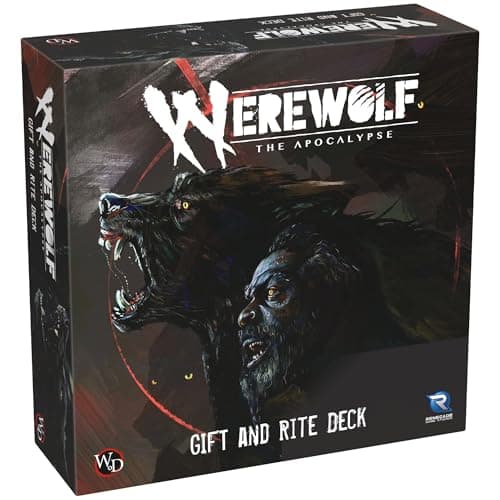 Renegade Games Werewolf The Apocalypse Gift Rite Deck Reference Card Expansion All of The Gifts Rites from The Core Rules RPG Accessory
