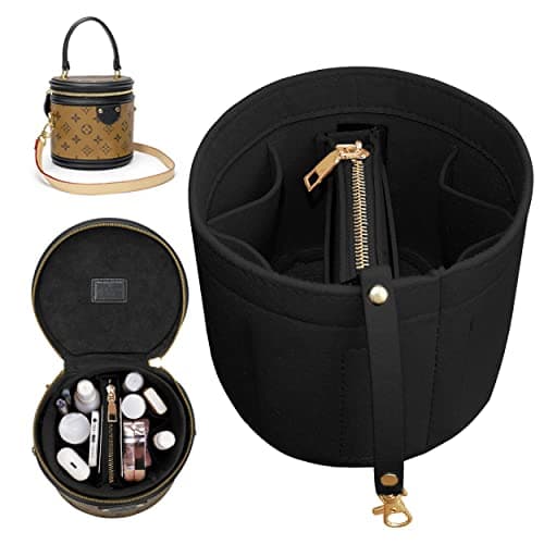 Soyizom Purse Organizer for Cannes Bag, Felt Bag Organizer Insert, Black