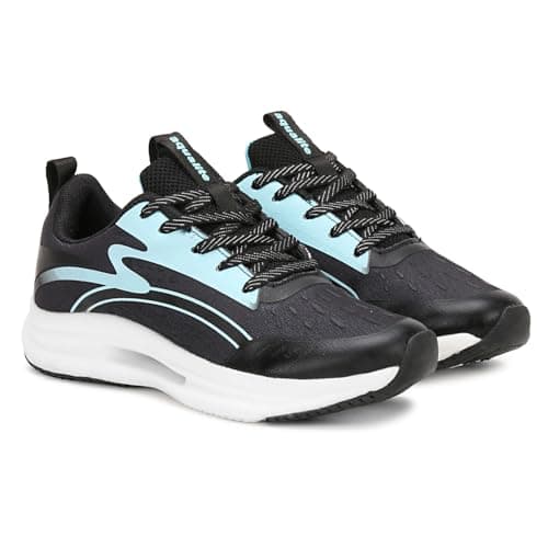 Aqualite Premium JASMINE-101 Trending Sports Running Shoes with Comfort Insole & Slip-Resistance Lace-Up Shoes for Women