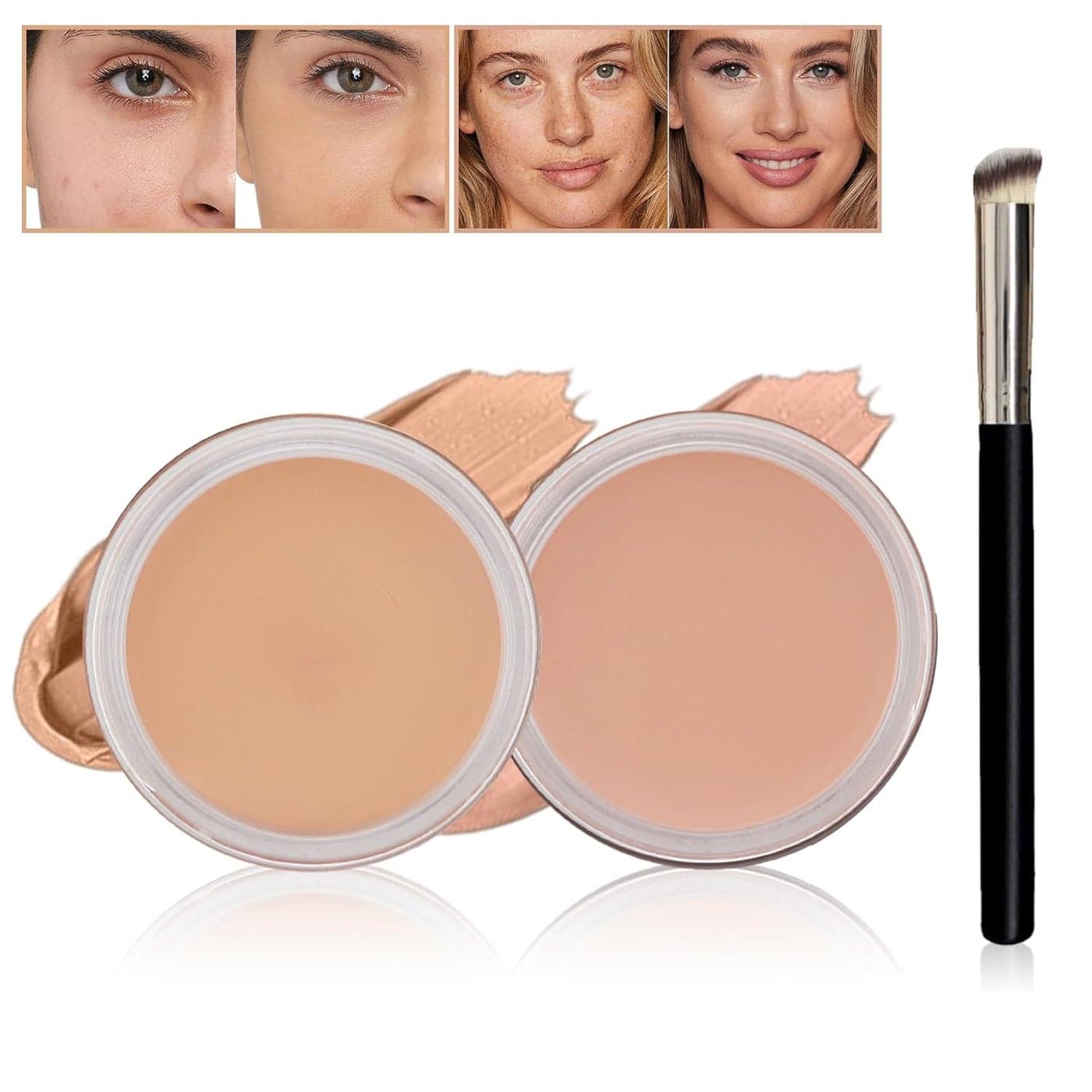 Under Eye Concealer for Dark Circles Color Corrector Pro Concealer Full Coverage Concealer de oieras Longlasting Cover up Makeup Waterproof Concealer Makeup Set B0304
