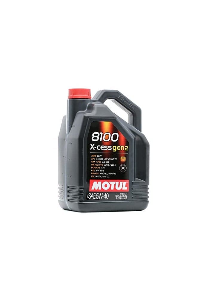 Motul 8100 X-CESS GEN2 Motor Oil 5W-40 - 5 Liters
