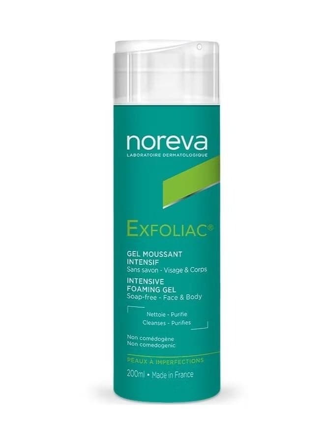 NOREVA EXFOLIAC Intensive Foaming Gel 200ml