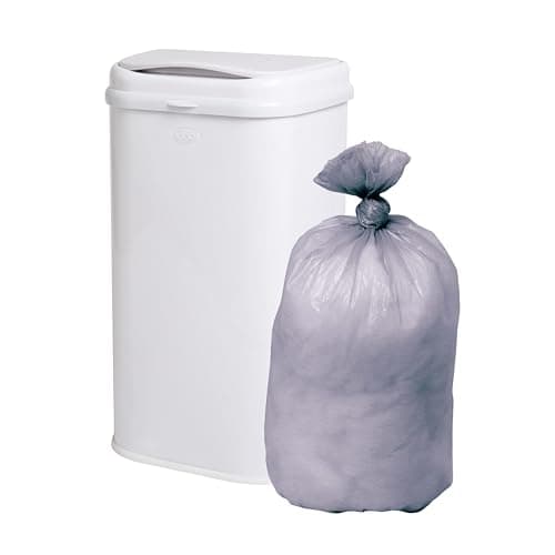 Ubbi Adult Diaper Pail Plastic Bags 13Gallon Capacity Unscented Durable Perforated Edges 75 Count