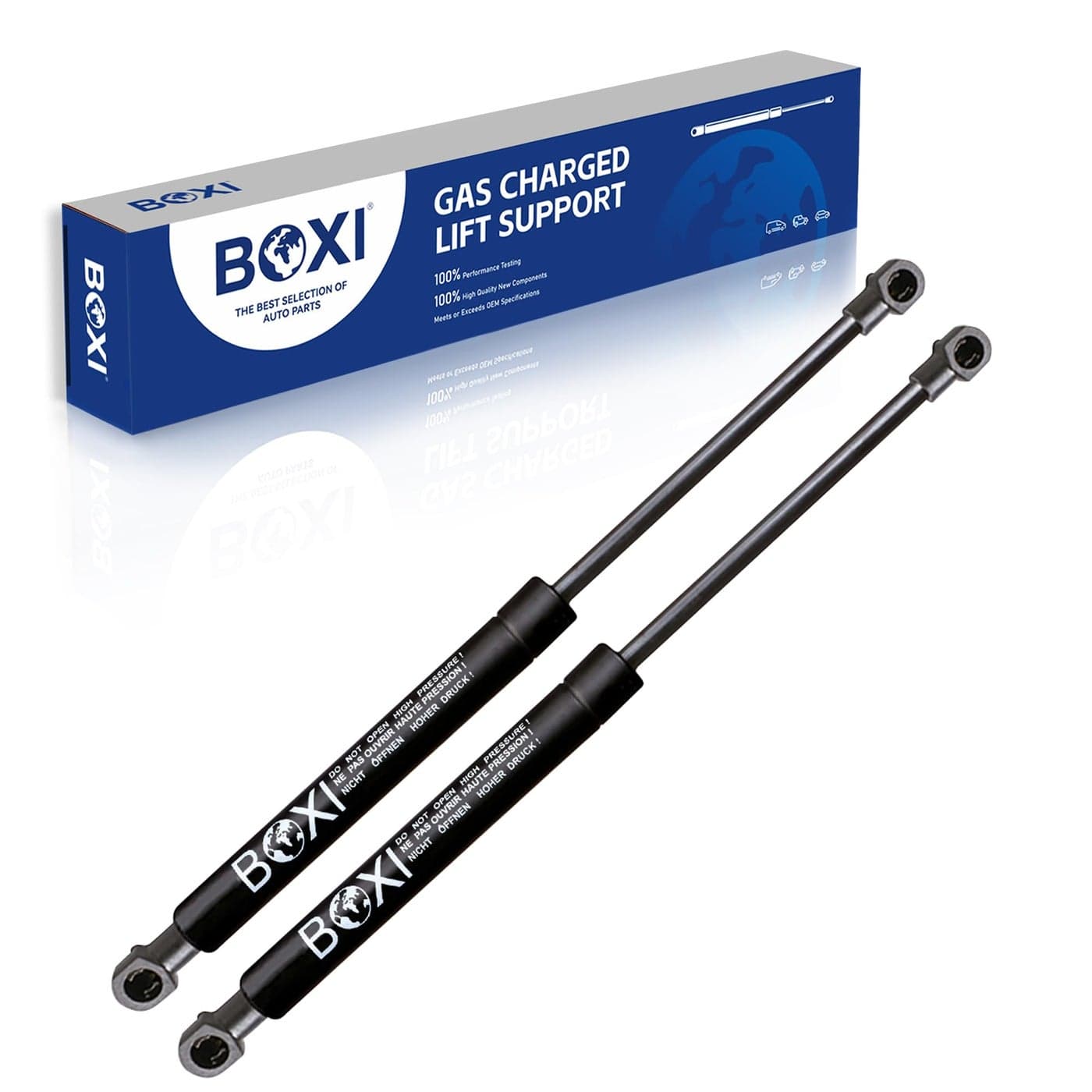BOXI 2pcs Front Hood Gas Charged Lift Support Sturt Shocks Spring Dampers for Audi Q5 2009 2010 2011 2012 2013 2014 2015 2016 2017 for Audi SQ5 2013 2014 2015 2016 2017 Replaces 8R0823359A PM9021