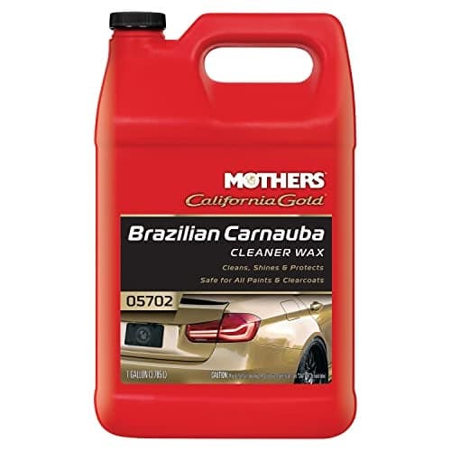 Mothers 05702 California Gold Brazilian Carnauba Cleaner Liquid Wax - 1 Gallon