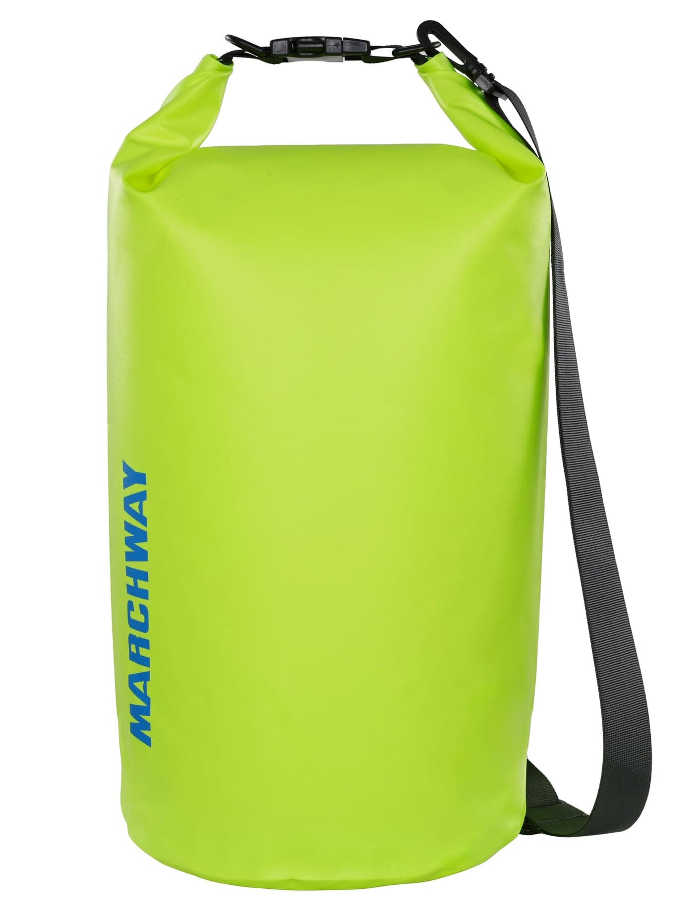 MARCHWAY Floating Waterproof Dry Bag Backpack 5L/10L/20L/30L/40L, Roll Top Sack Keeps Gear Dry for Kayaking, Rafting, Boating, Swimming, Camping, Hiking, Beach, Fishing (Bright Yellow, 40L)
