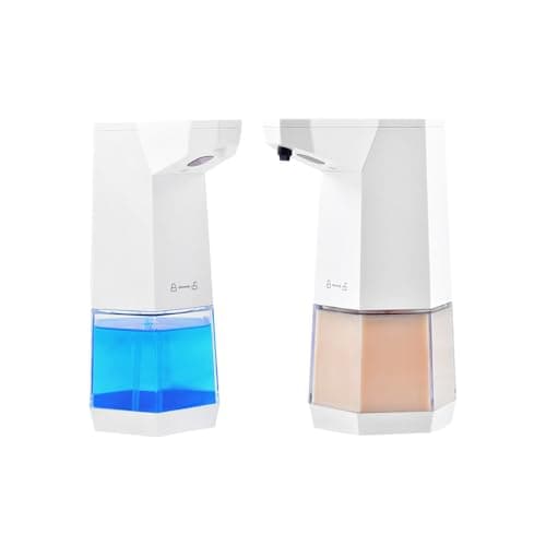 Atlantis Automatic Touchless Hand Sanitizer Dispenser and Touchless Soap Dispenser Gift Combo 360 ml(Plastic, Multicolour)
