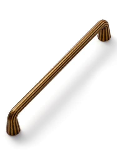 JIASENBAO 5 Pack Antique Brass Cabinet Pulls 63 Hole Center Vintage Drawer Pulls Bathroom Dresser Handles Hardware Zinc Alloy