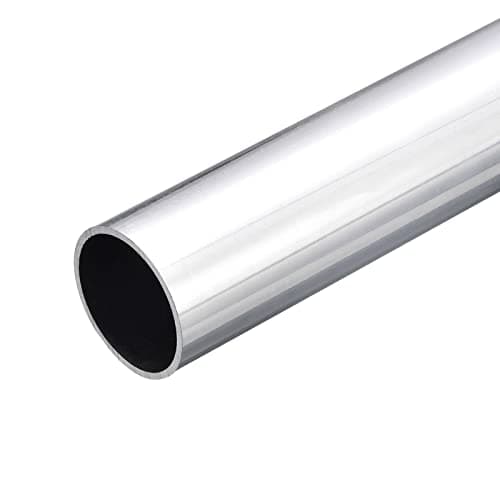 uxcell 6063 Aluminum Round Tube, 32mm OD 29mm Inner Dia 300mm Length Pipe Tubing for Industry DIY Projects