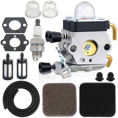 Hipa FS80R FS85R Carburetor with Air Filter for STHIL FS80 FS85 FS75 HS75 HS80 HS85 HL75 HL75K FH75 HT70 HT75 KM80 KM85 KM85R SP80 SP85 FC75 FC85 Edger Hedge Trimmer