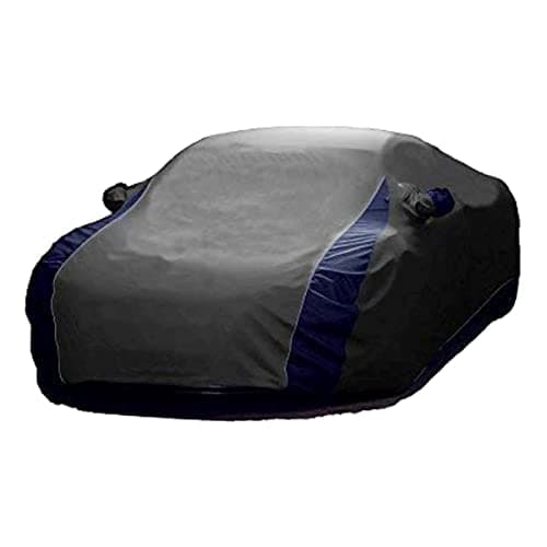 MotRoX Sporty Grey Car Body Cover for Nissan Sunny (and Triple Stiched_GN)