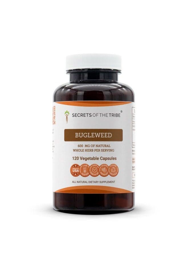 Bugleweed 120 Capsules, 600 mg, Bugleweed (Lycopus Virginicus) Dried Herb (120 Capsules)