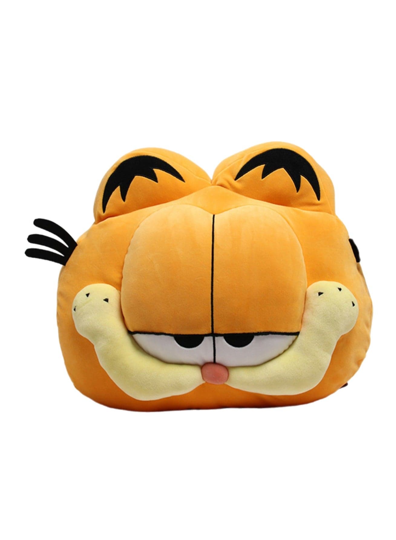 40cm Kitten Head Shaped Pillow Orange Cat Family Plush Toy | Character Details | Soft And Cute | Cartoon Surrounding Dolls | Suitable As A Gift For Children