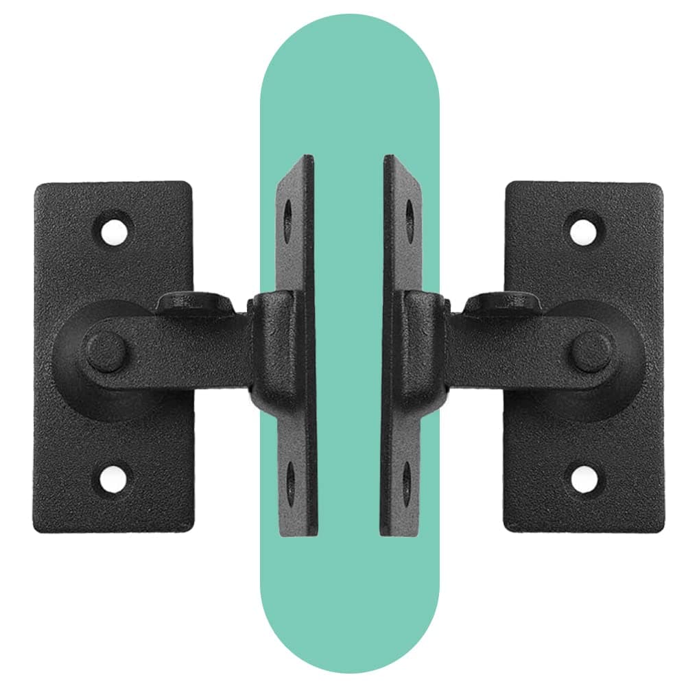 WANLIAN MINI Size 90 Degree Door Latch Sliding Door Lock Screen Door Latch Pocket Door Latch
