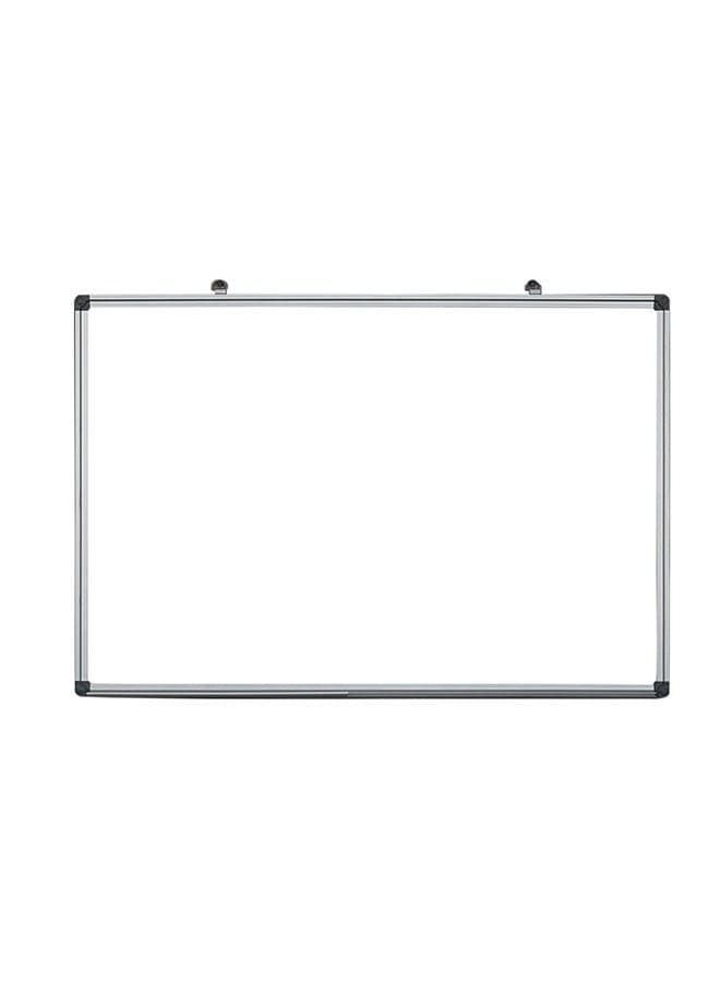 Single Sided Metal Frame Whiteboard - with Hanging Hardware & Corner Guards