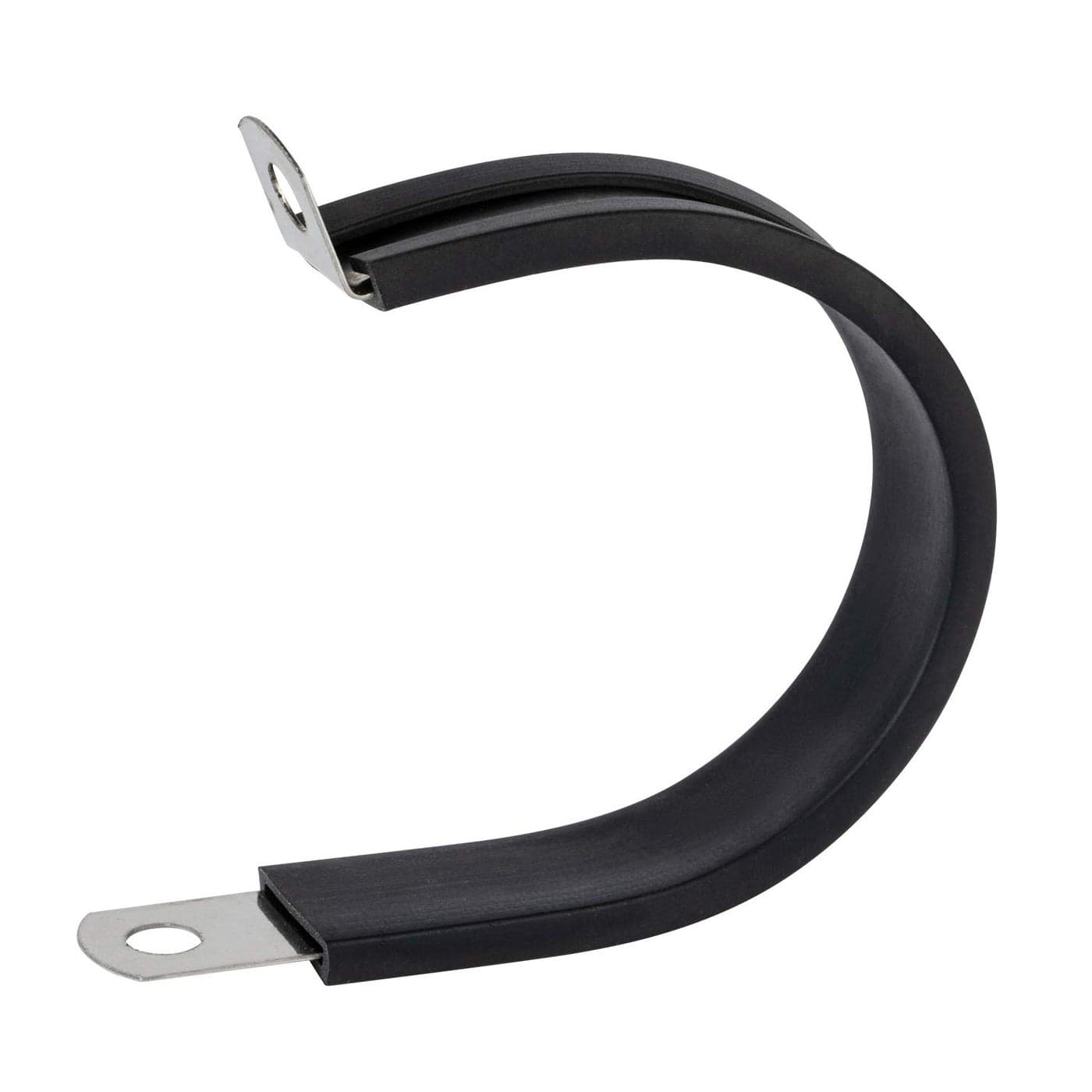 ISPINNER 12 Pack 2 Inch Rubber Cushioned Stainless Steel Cable Clamp Hose Clamp Pipe Clamp 2 Inch