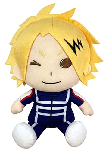 Great Eastern Entertainment My Hero Academia Kaminari Sitting Pose Plush 7