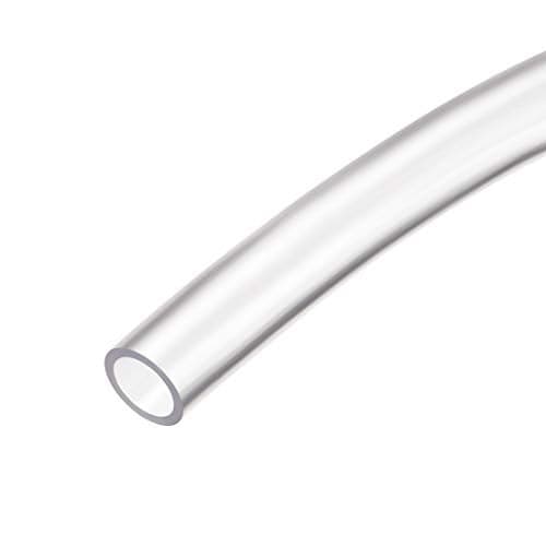 uxcell PVC Clear Vinyl Tubing, 8mm(5/16") x 11mm Plastic Tube Flexible Water Pipe 3.3ft