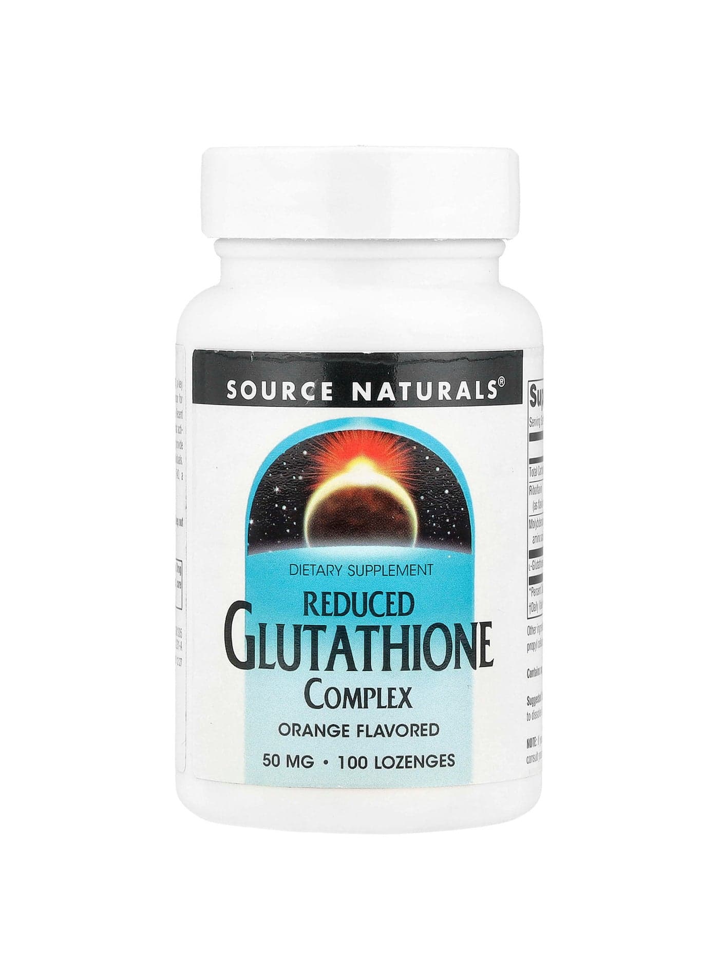 Reduced Glutathione Complex, Orange, 100 Lozenges