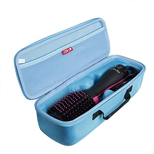 Hermitshell Travel Case for Revlon One-Step Hair Dryer and Volumizer Hot Air Brush (Blue)