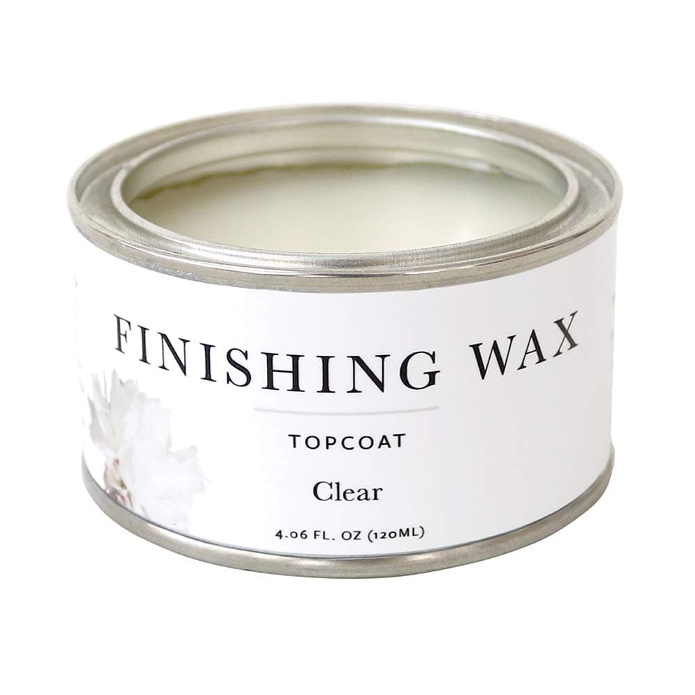 Jolie Finishing Wax Protective topcoat Paint Use on interior furniture cabinets walls home decor and accessories OdorFree NonHazardous Clear 120 ml