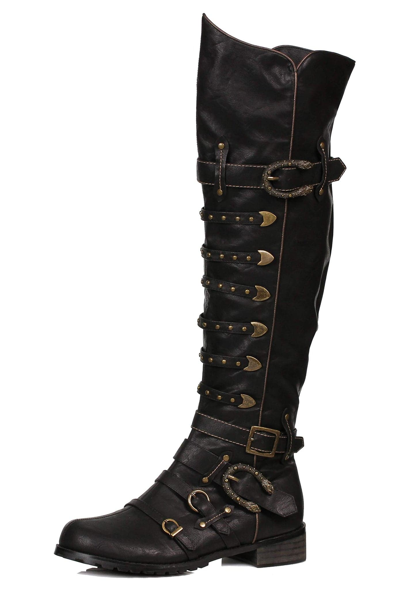 Ellie Shoes mens 158punk Combat Boot Black L 1213 Medium US