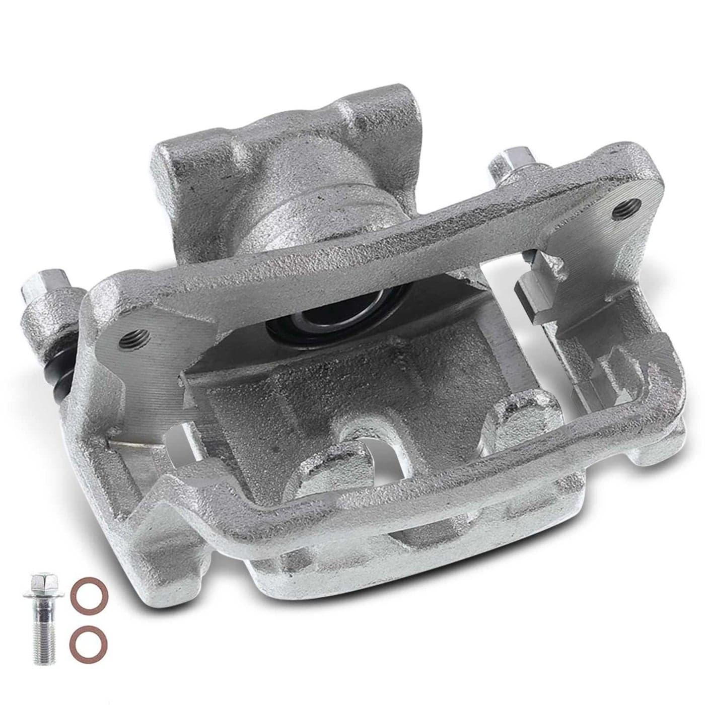 APremium Disc Brake Caliper Assembly with Bracket Compatible with Select Mitsubishi Models Eclipse 20062012 Galant 20072009 V6 38L Rear Left Driver Side