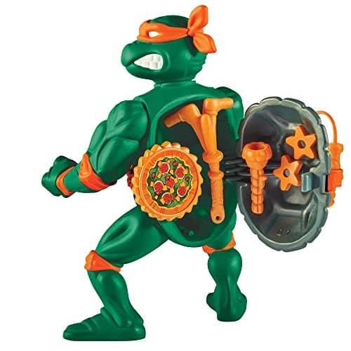 Teenage Mutant Ninja Turtles 4 Original Classic Storage Shell Michelangelo Basic Figure by Playmates Toys