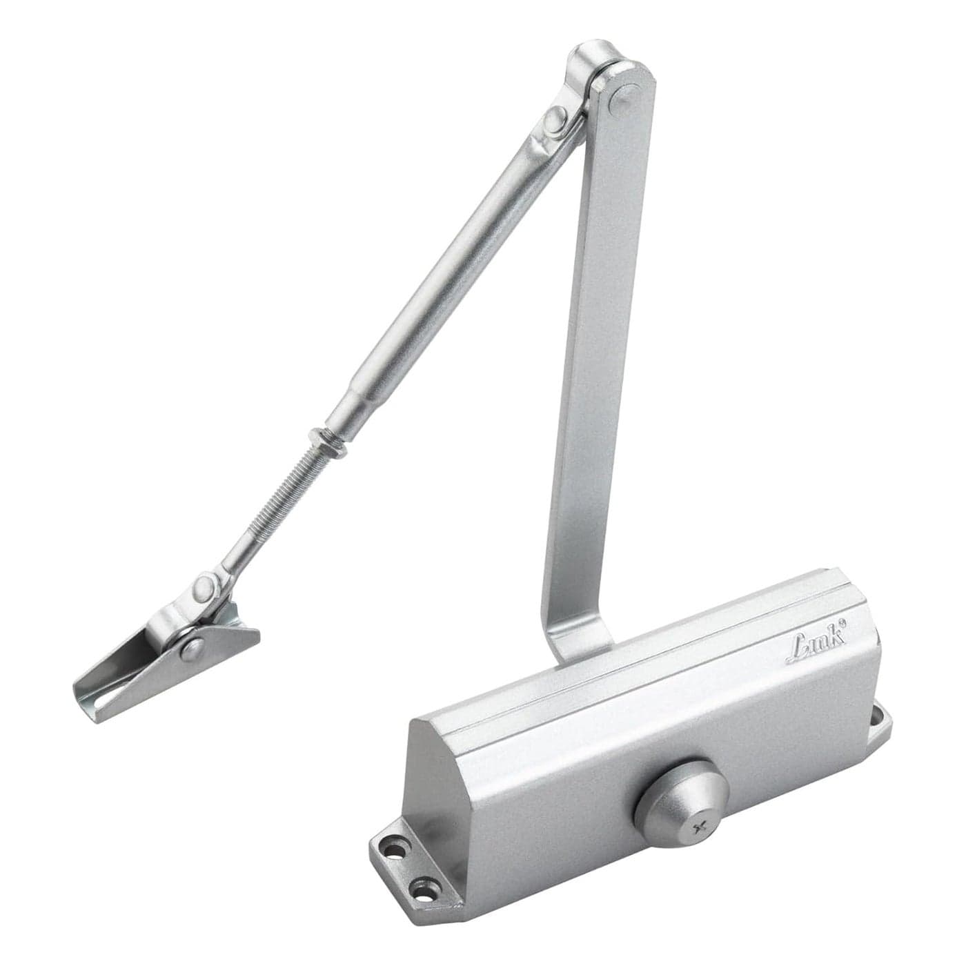 Link Surface Door Closer Adjustable Aluminium Alloy 100kg Door Weight Capacity 3Year Warranty Free Installation Service TC