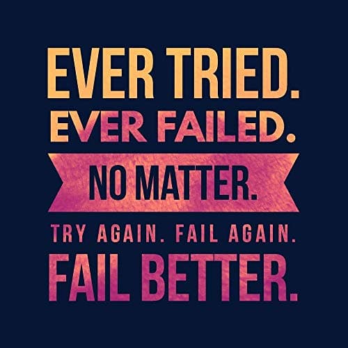 5 Ace every tried ever failed |Motivational quotes|Inspirational quotes|Gym Poster| wall sticker paper poster(size:12x18 inch),multicolor