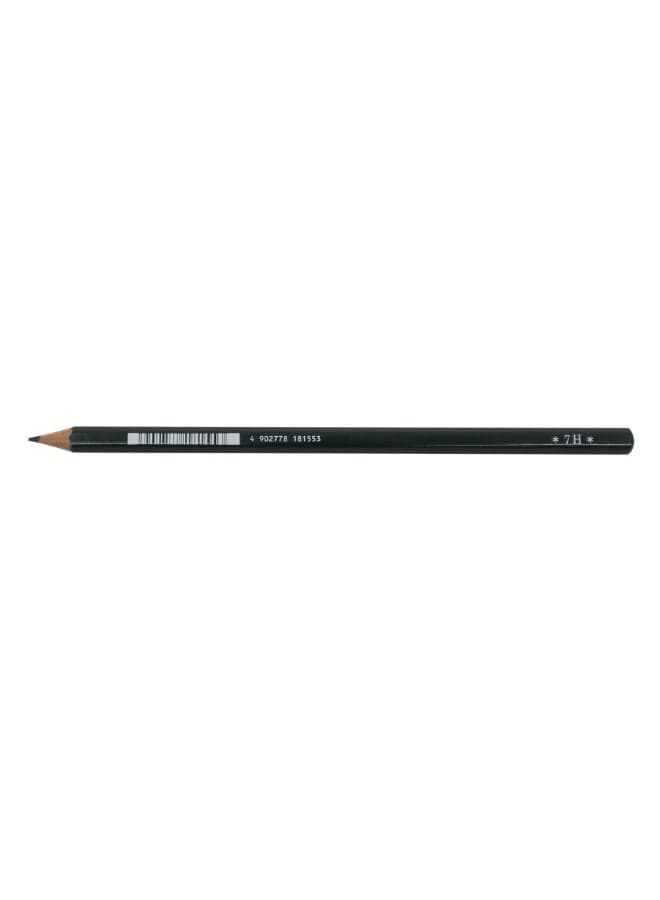 Mitsubishi UNI 9800DX Graphite Pencil 7H, Extra Hard Fine Line Technical Drawing Pencil for Precise Drafting & Detailed Sketching (Pack of 1)