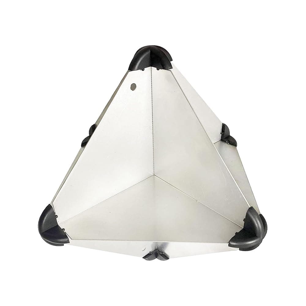 MARINE CITY Aluminum Radar Reflector Octahedral Type Easy to Install Enhances Small Boat Visibility in Fog or Rain for Boats Rvs Yachts Ships 16 Medium