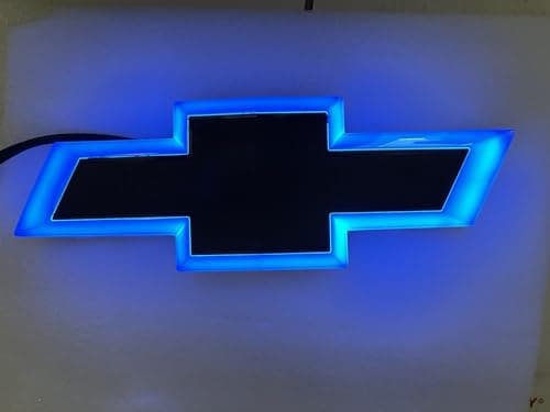 2014-15 Chevy Silverado Grille Emblem with Chrome Finished, RGB LED.
