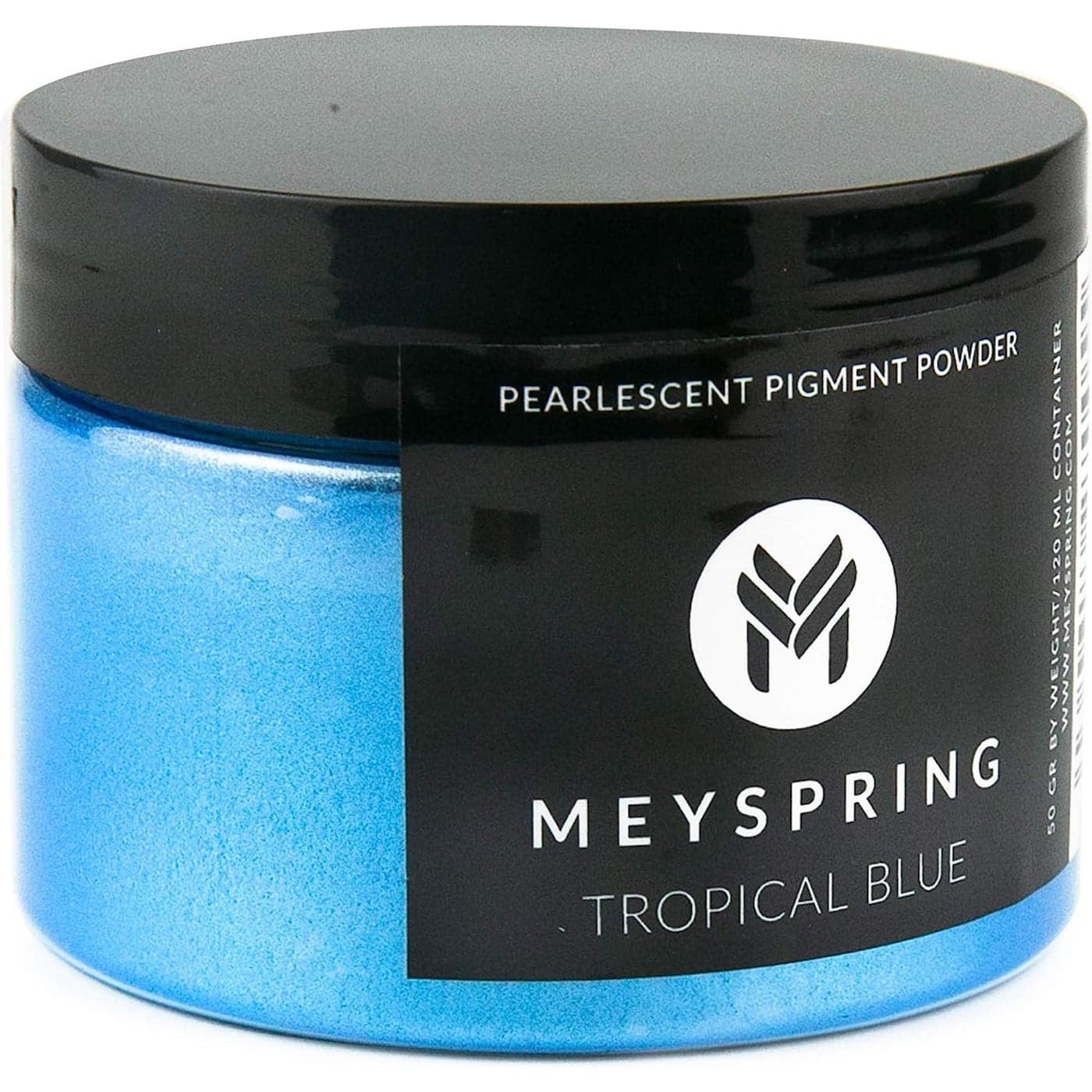 MEYSPRING Tropical Blue Epoxy Resin Color Pigment 50 Grams Great for Resin Art Epoxy Resin and UV Resin Mica Powder for Epoxy Resin