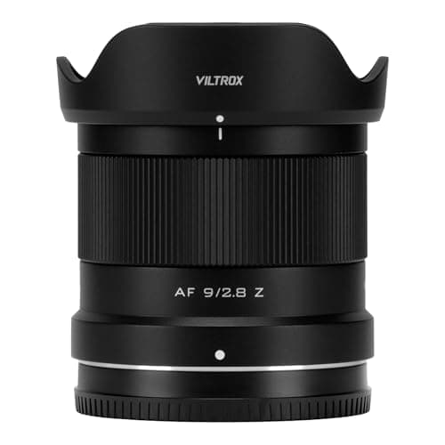 VILTROX 9mm f28 Z AF 9mm F28 ZMount for Nikon Z Mount Auto Focus APSC Wide Angle Z Mount Lens for Nikon Z7 II Z fc Z6 II Z50 II Z6 III Z6 Z7 Z30 Z8 Z9