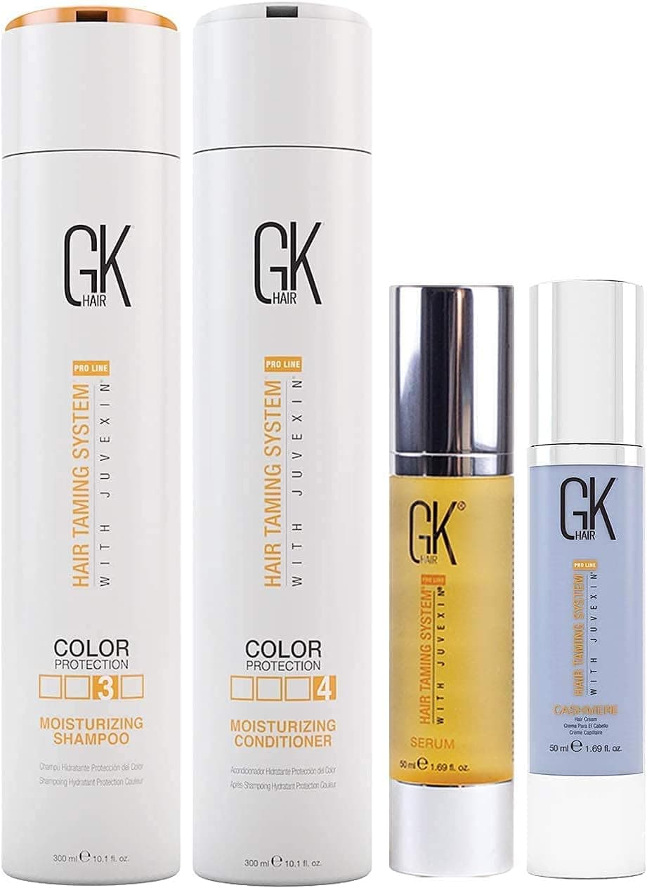 Global Keratin GK Hair Moisturizing Shampoo Conditioner 101 floz300ml Serum 50ml Cashmere 50ml
