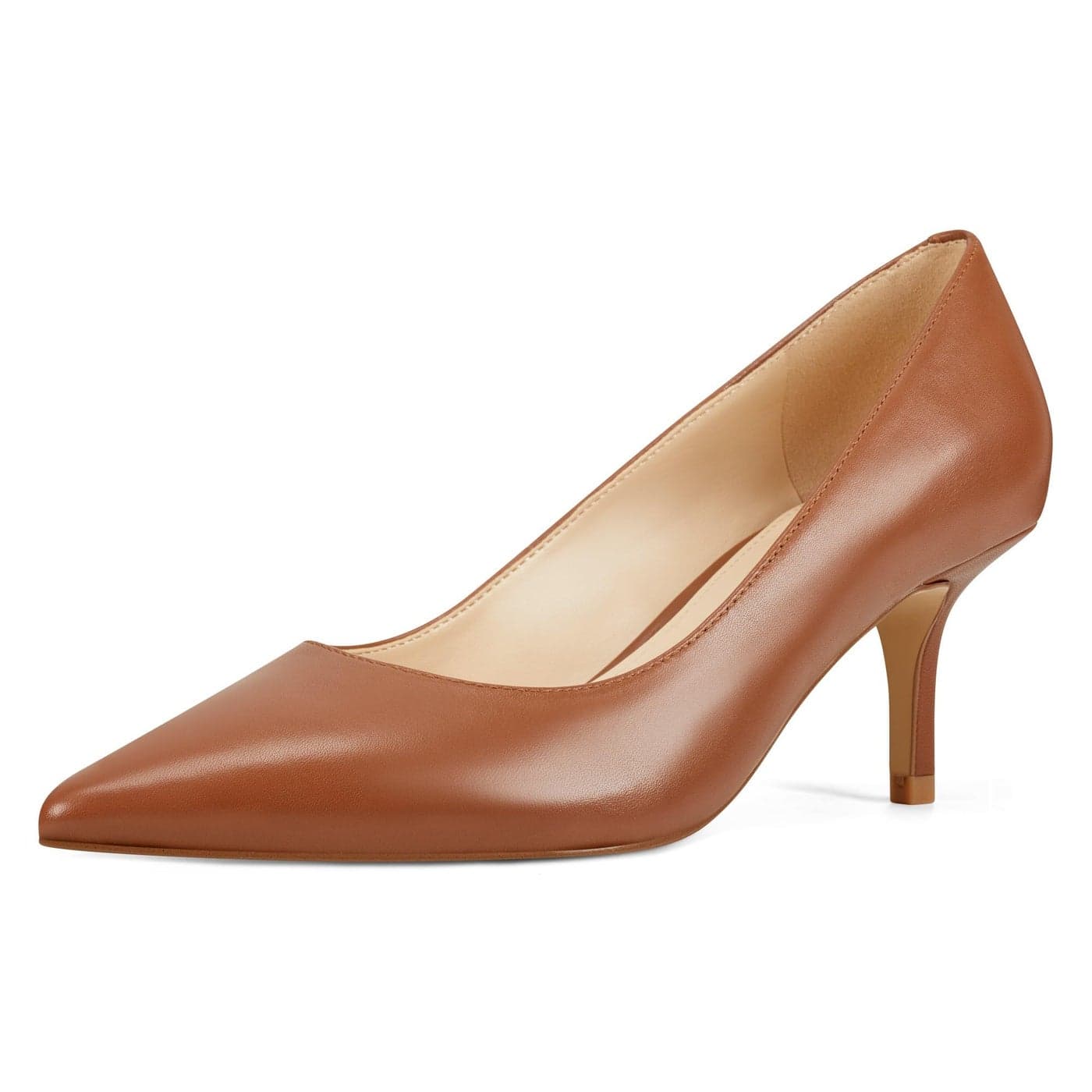 Nine West Womens Arlene Pump Brown 5