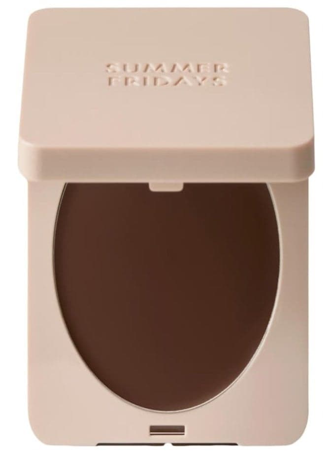 Summer Fridays Bronzer Butter Balm Sculpting Cream Bronzer with Ceramides 5g Sienna | Hydrating Cream Bronzer for Natural Sun-Kissed Glow