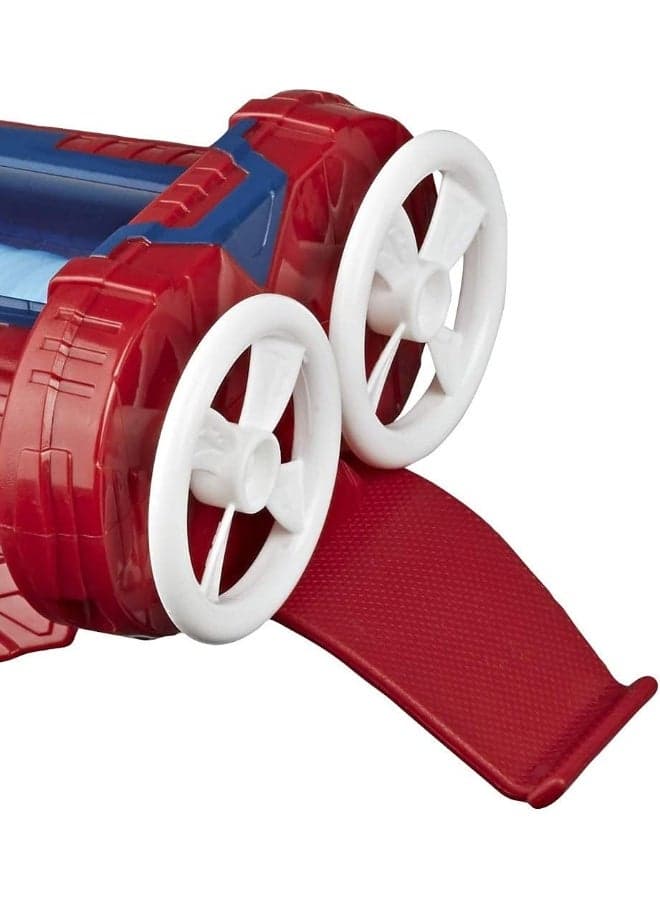 Marvel Spider-Man Web Shots Gear Twist Strike Blaster Toy