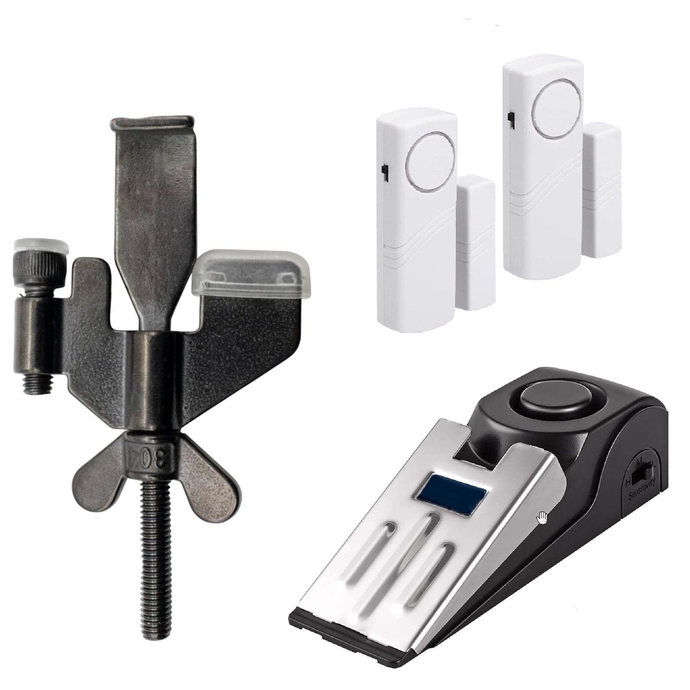 All in one Original Trustella HeavyDuty Portable Door Lock Stainless Steel Security Tool for Enhanced Safety Ideal for Home Travel Hotels Apartments
