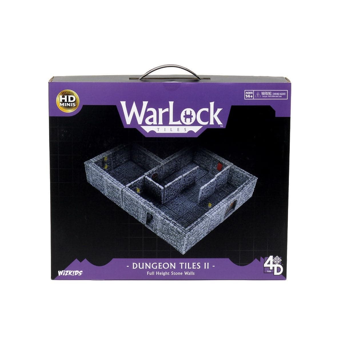 Warlock Tiles: Base Set – Dungeon Tiles II Full Height Stone Walls