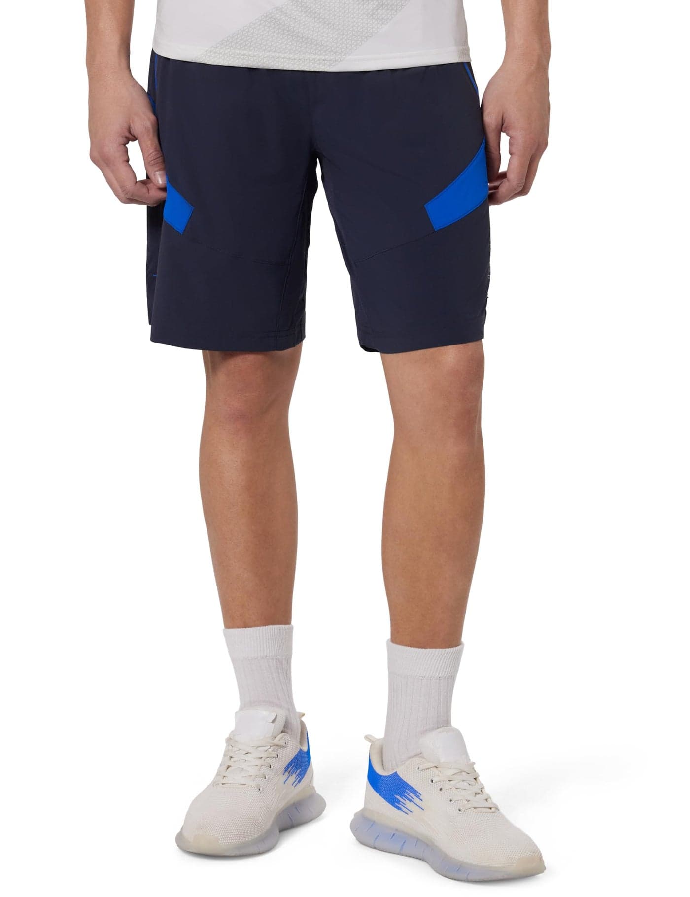 Van Heusen Men Shorts - 100% Polyester - Swift Dry, Mesh Panel, Lightweight_51002_Anthra_XL