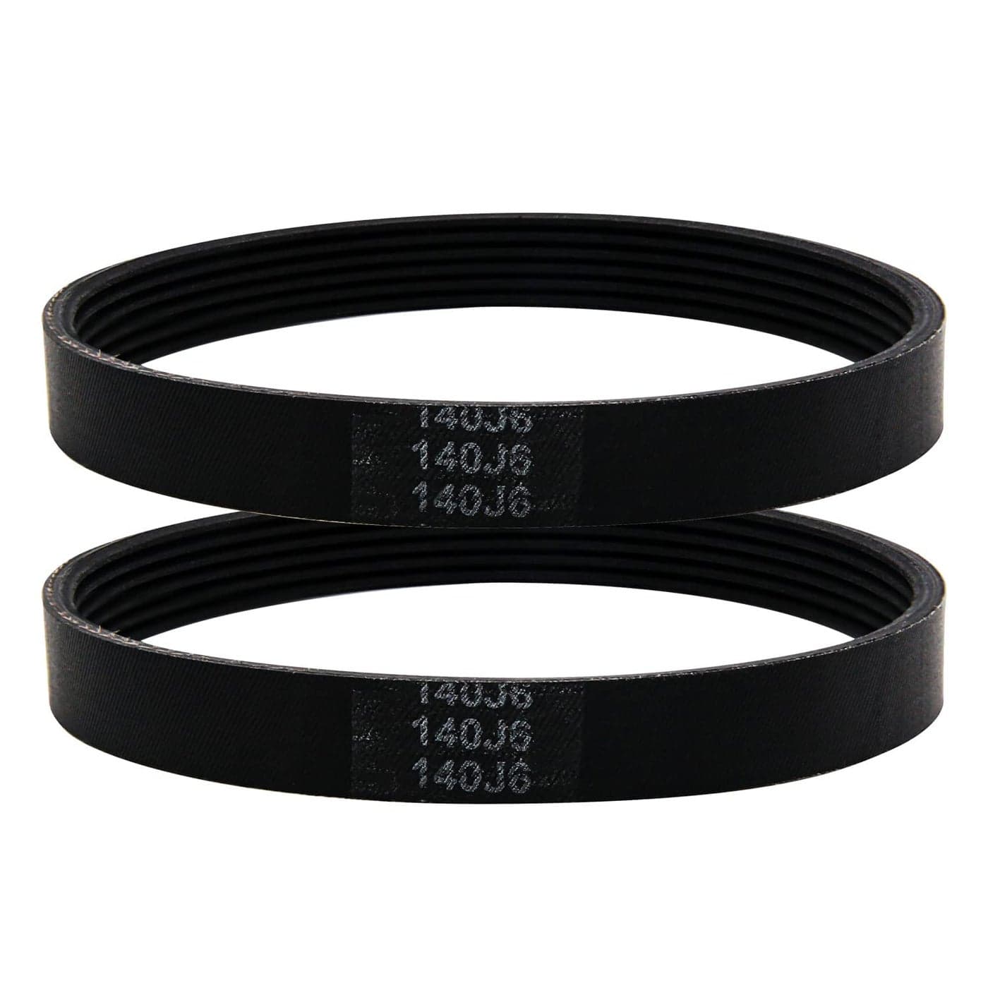 Powswopx 2 Pack 140J6 Planer Drive Belt 514005559 Replacement V Belt for Delta 22560 22563 TP400LS 22565 22580 Planer Wen 6560