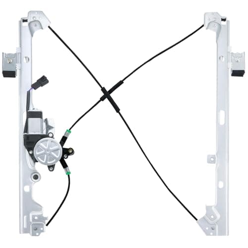 Front Left Power Window Regulator w/Motor Compatible with Chevy Silverado Tahoe Suburban GMC Yukon XL Sierra Escalade Pickup Truck SUV 2000-2006 Driver Side Window Motor, Replace 741644