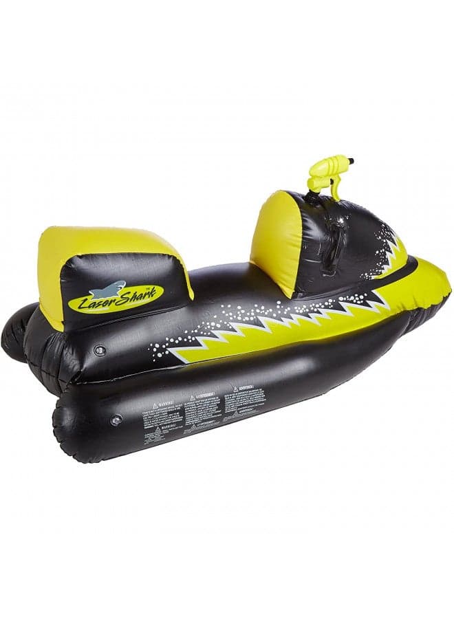 Swimline Lasershark Wet-Ski Squirter Black/Yellow, 51"/26"/25"