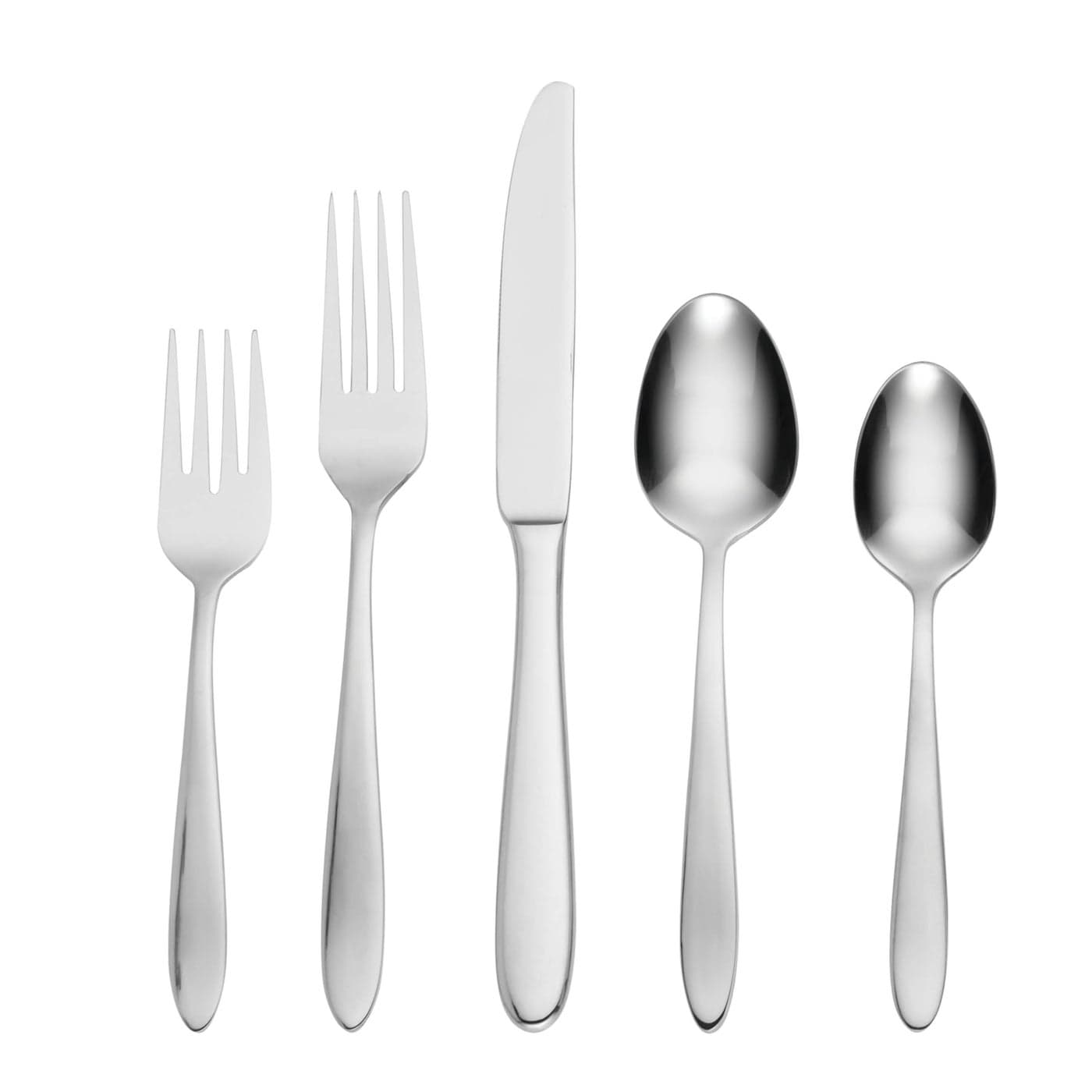 Oneida H037045Awwm Mooncrest 45 Piece Everyday Flatware Set Service For 8